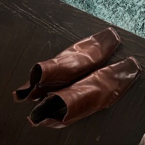 Steve Madden Dark Brown Chukka Boots